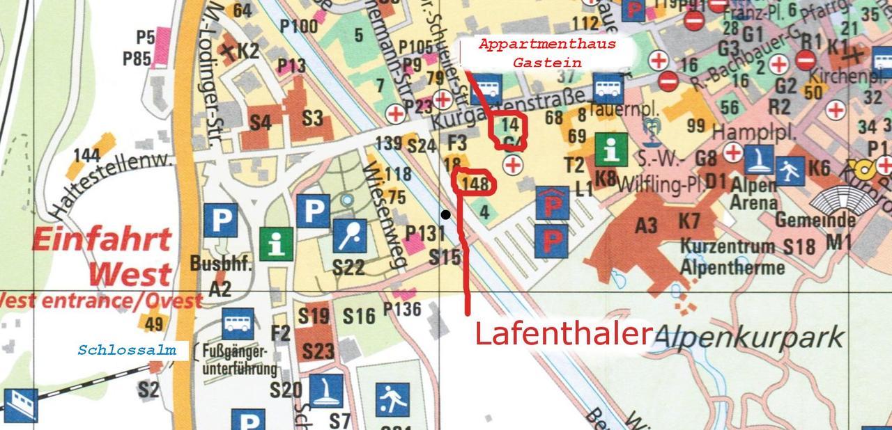 Appartementhaus Lafenthaler Mit Kostenlosem Eintritt In Alpentherme Bad Hofgastein Exterior foto